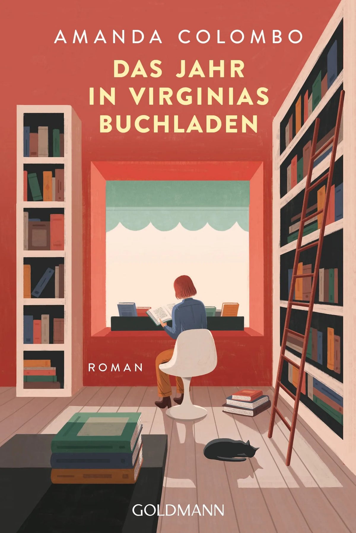 Cover: Das Jahr in Virginias Buchladen (Taschenbuch) von Amanda Colombo