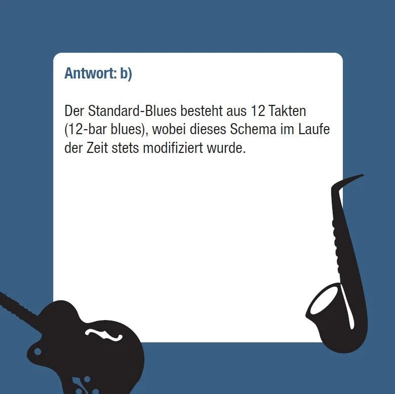 Das Jazz & Blues Quiz – Ansicht