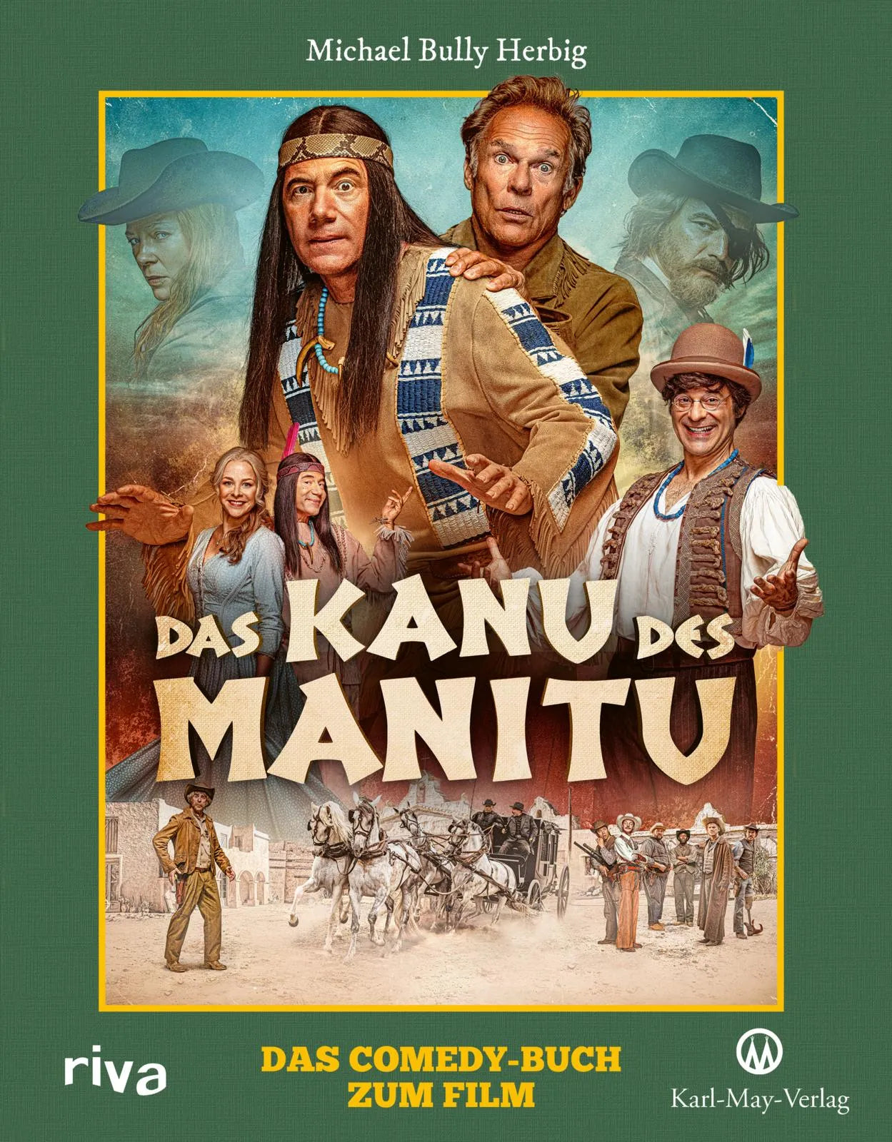 Buchcover von 'Das Kanu des Manitu' - Gebundene Ausgabe von Michael Bully Herbig
