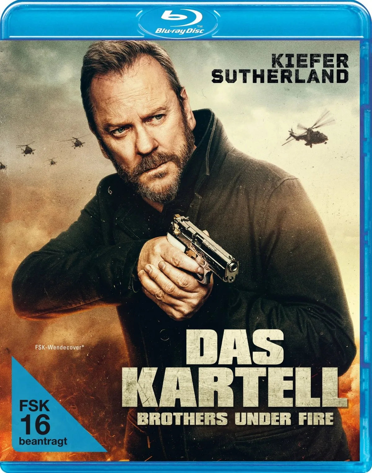 Blu-ray-Cover: Das Kartell - Brothers under Fire. Regie: Justin Chadwick