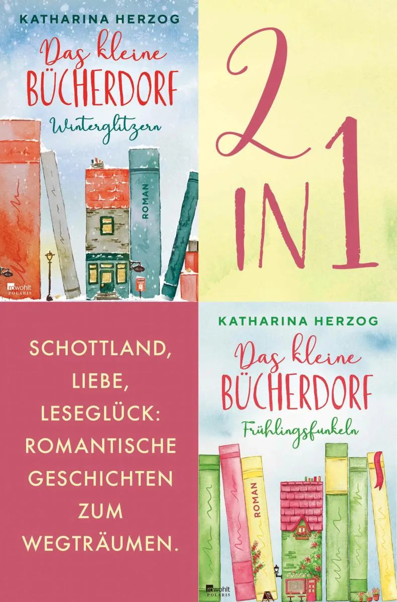 Cover: Das kleine Bücherdorf: 2in1 Bundle (E-Book) von Katharina Herzog