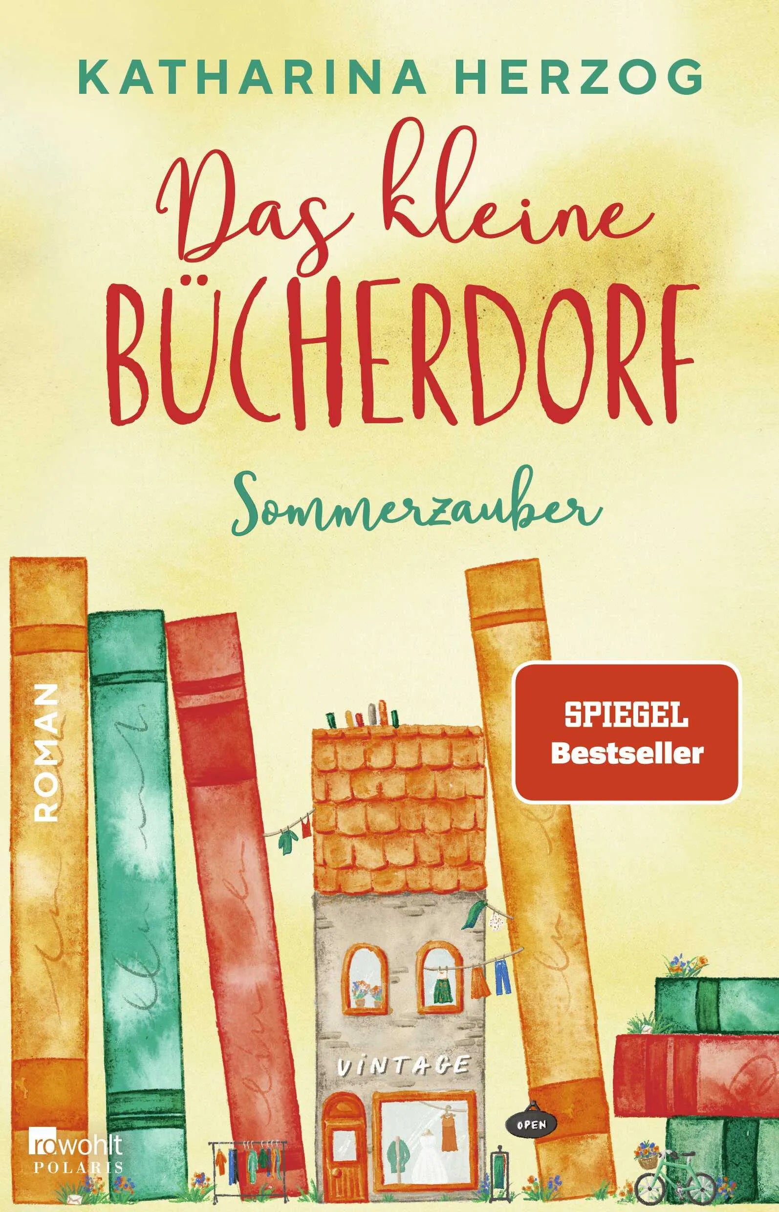 Buchcover von 'Das kleine Bücherdorf: Sommerzauber' - Paperback von Katharina Herzog