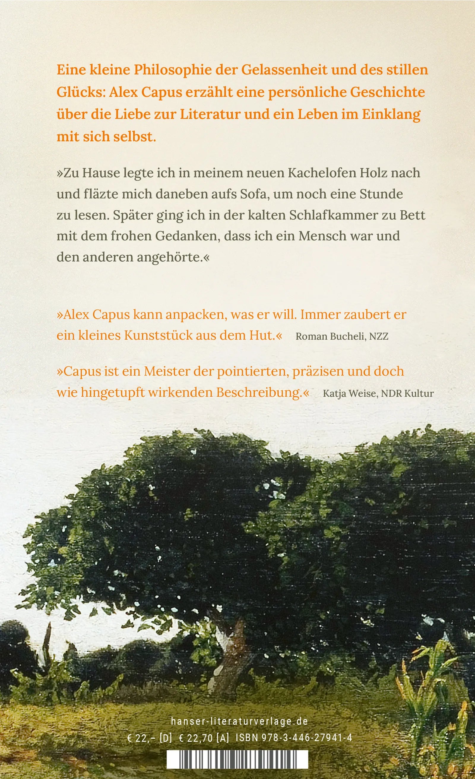 Alex Capus - Das kleine Haus am Sonnenhang