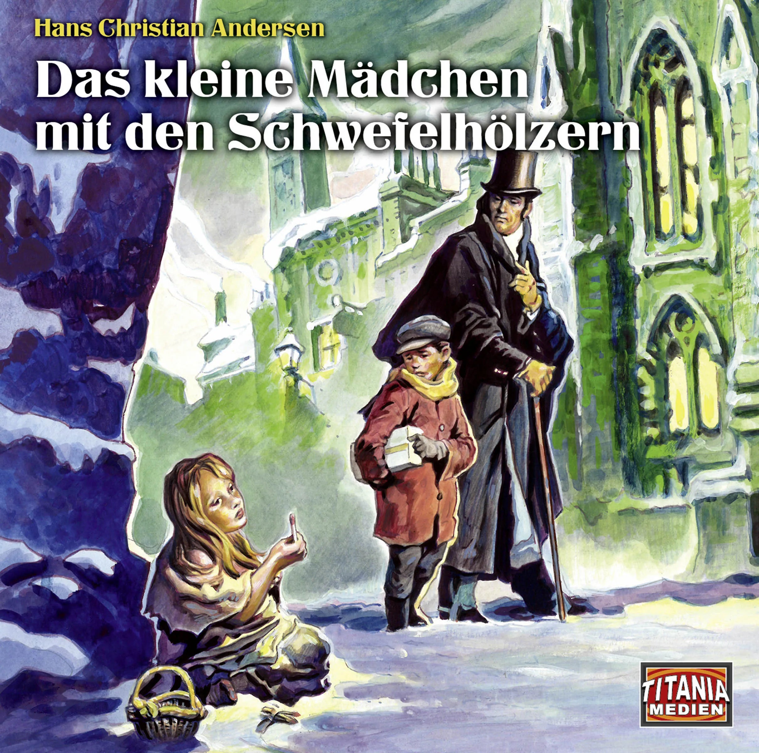 Buchcover von 'Das kleine Mädchen mit den Schwefelhölzern' - Hörbuch (CD) von Hans Christian Andersen