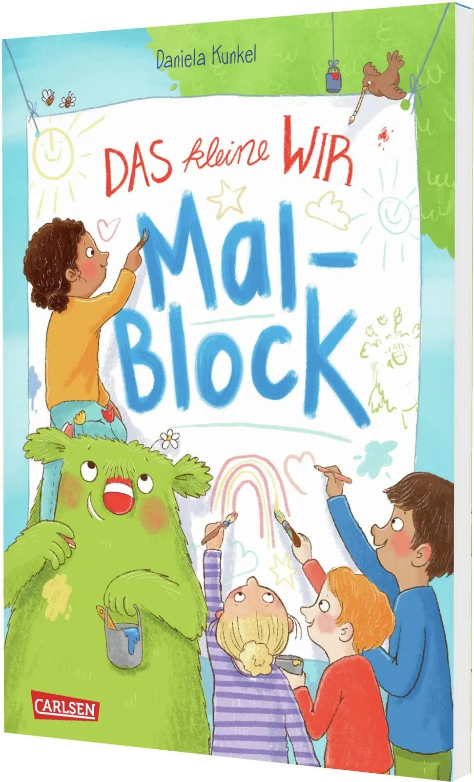 Cover: Das kleine WIR: Malblock (Taschenbuch) von Daniela Kunkel