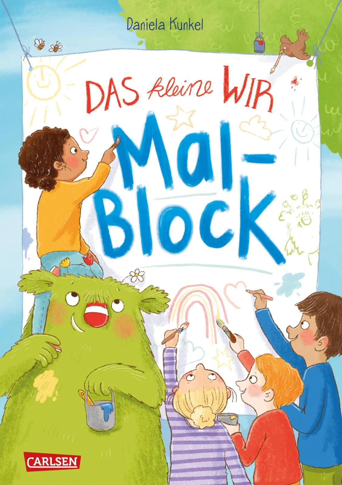 Buchcover von 'Das kleine WIR: Malblock' - Taschenbuch von Daniela Kunkel