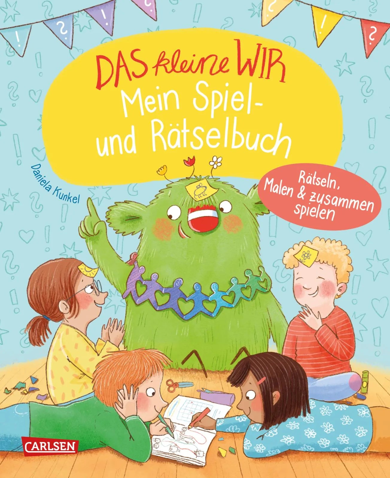 Buchcover von 'Das kleine WIR: Mein Spiel- und Rätselbuch' - Taschenbuch von Daniela Kunkel