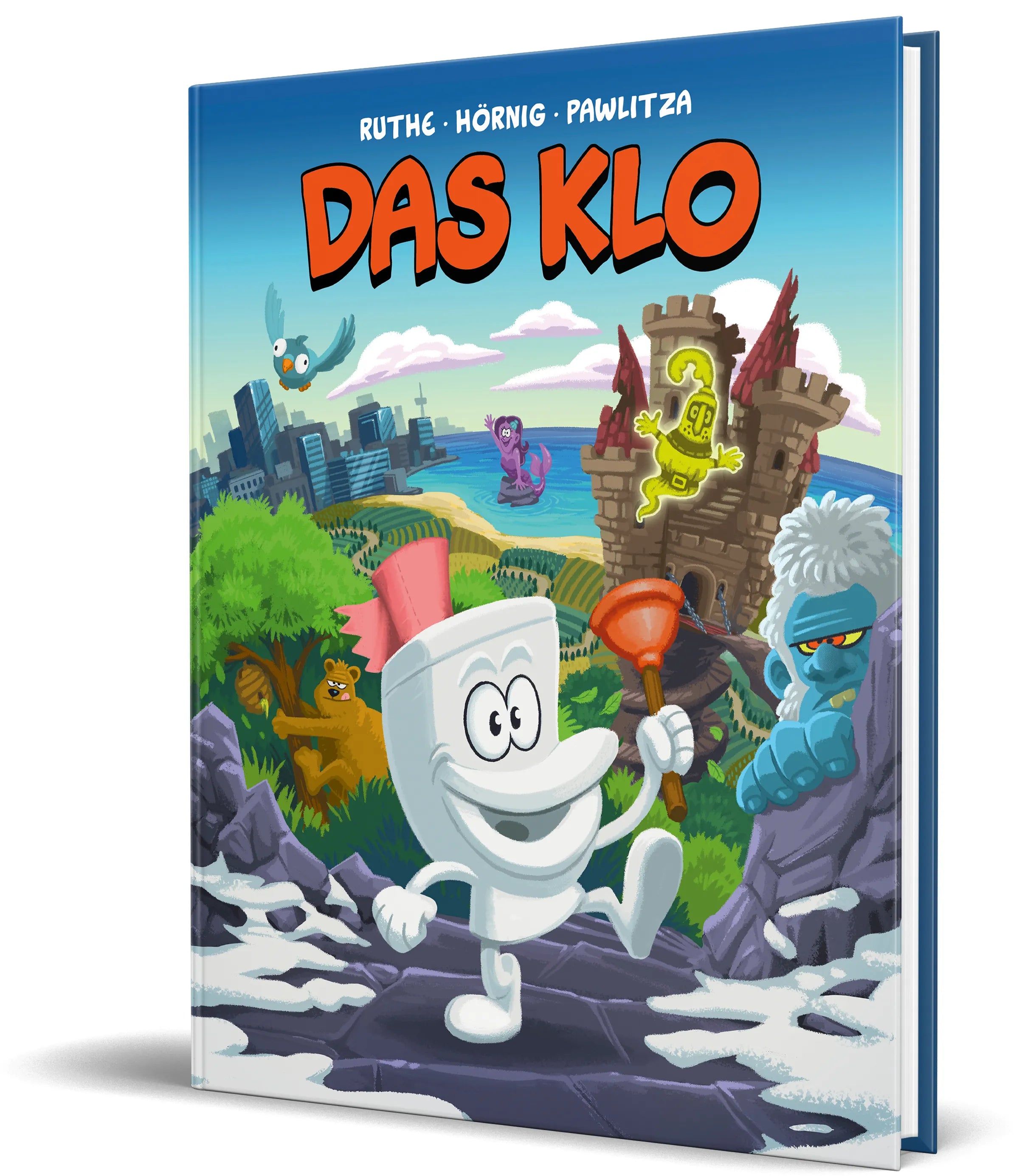 Buchcover von 'Das Klo' - Gebundene Ausgabe von Ralph Ruthe