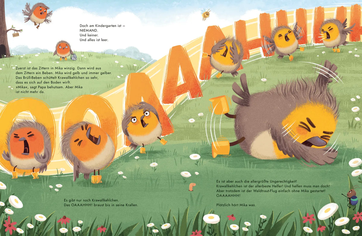Detailansicht: Das Krawallkehlchen (Hardcover)