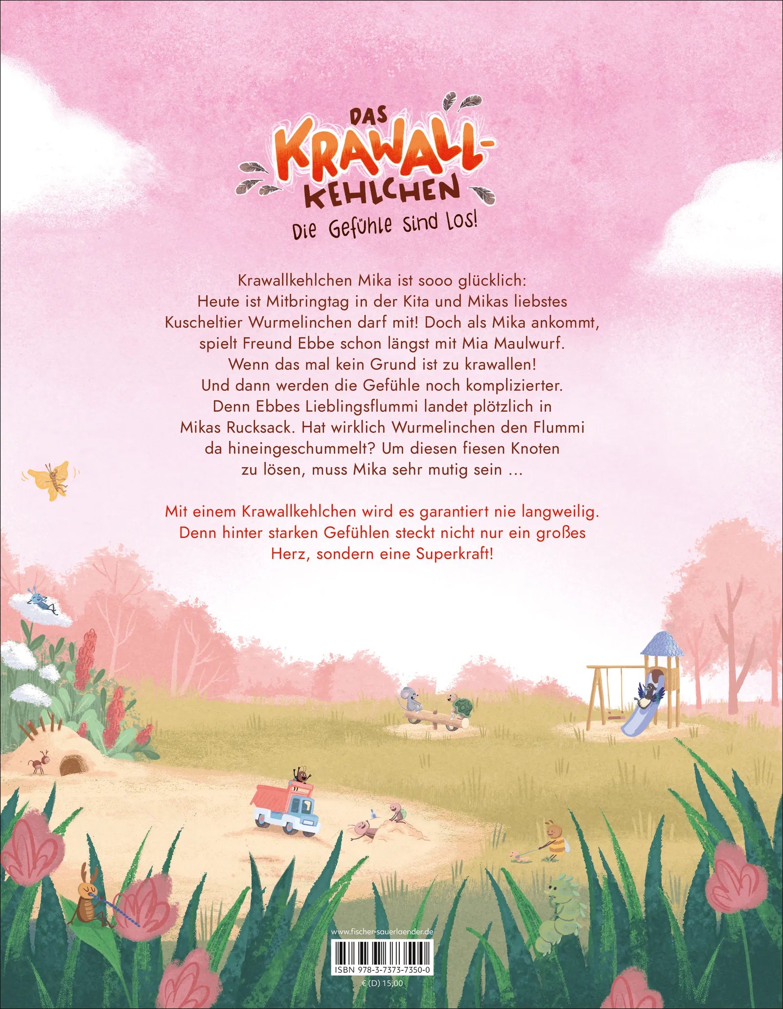 Rückseite: Das Krawallkehlchen (Hardcover)