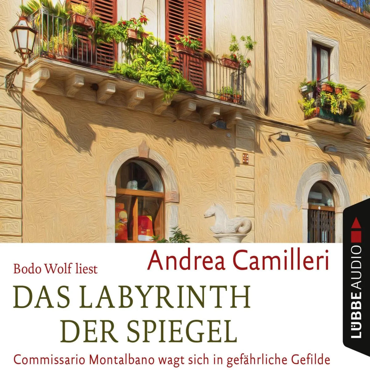 Cover: Das Labyrinth der Spiegel (Hörbuch Download) von Andrea Camilleri