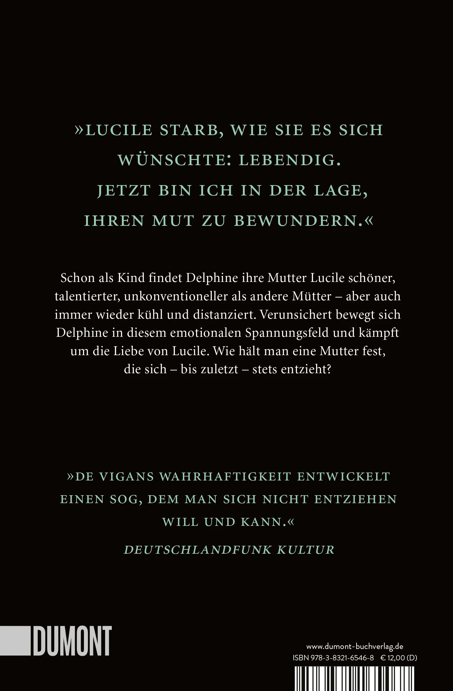 BuchrÃ¼ckseite von 'Das Lächeln meiner Mutter' mit Klappentext - Taschenbuch