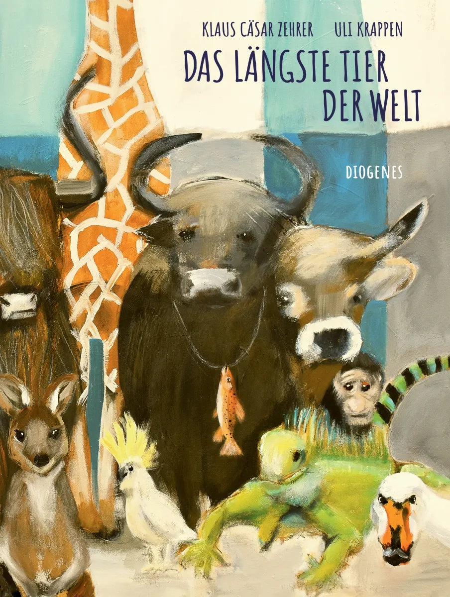 Buchcover von 'Das längste Tier der Welt' - Gebundene Ausgabe von Klaus Cäsar Zehrer