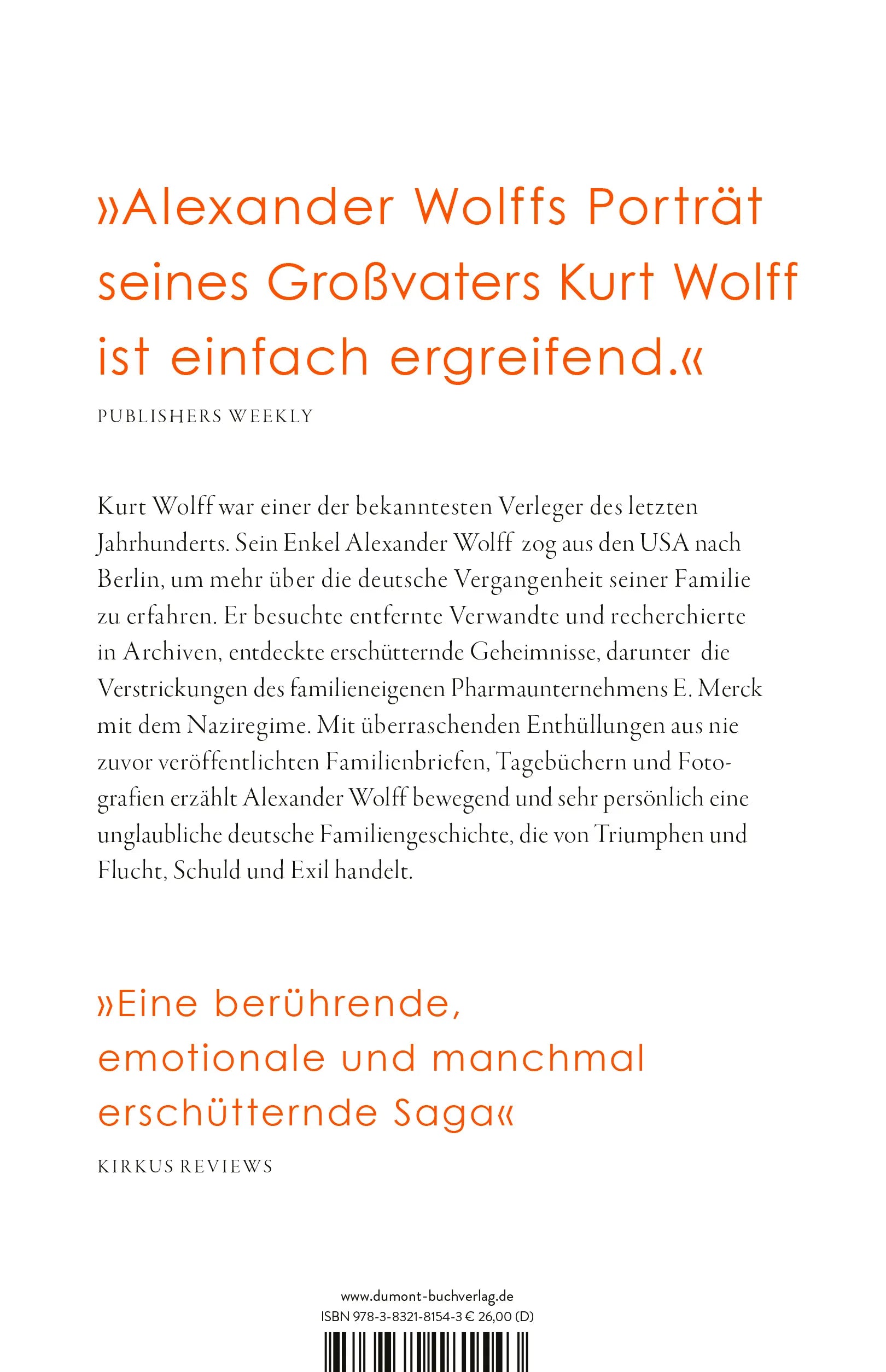 BuchrÃ¼ckseite von 'Das Land meiner Väter' mit Klappentext - Gebundene Ausgabe