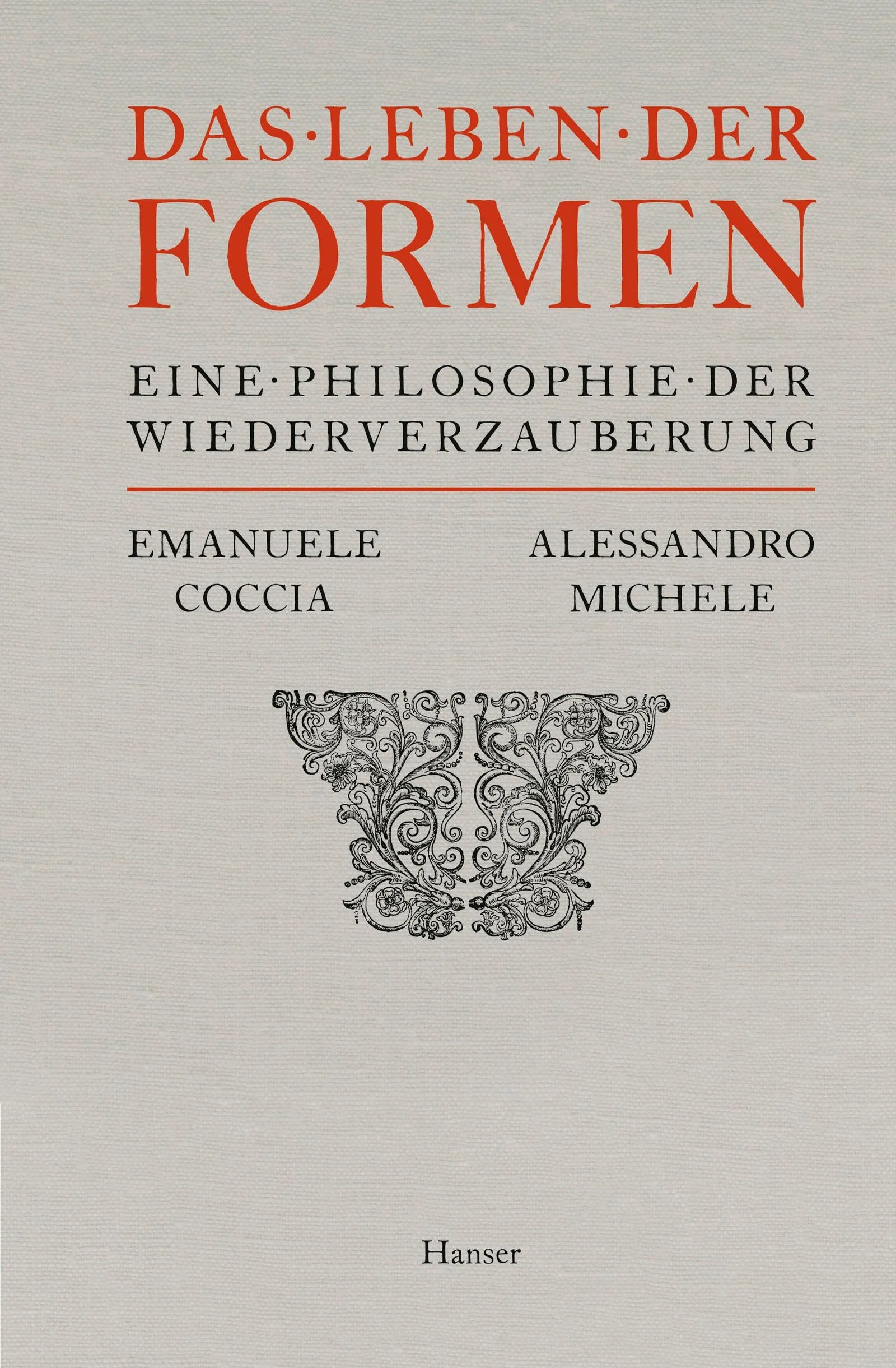 Cover: Das Leben der Formen (E-Book) von Emanuele Coccia