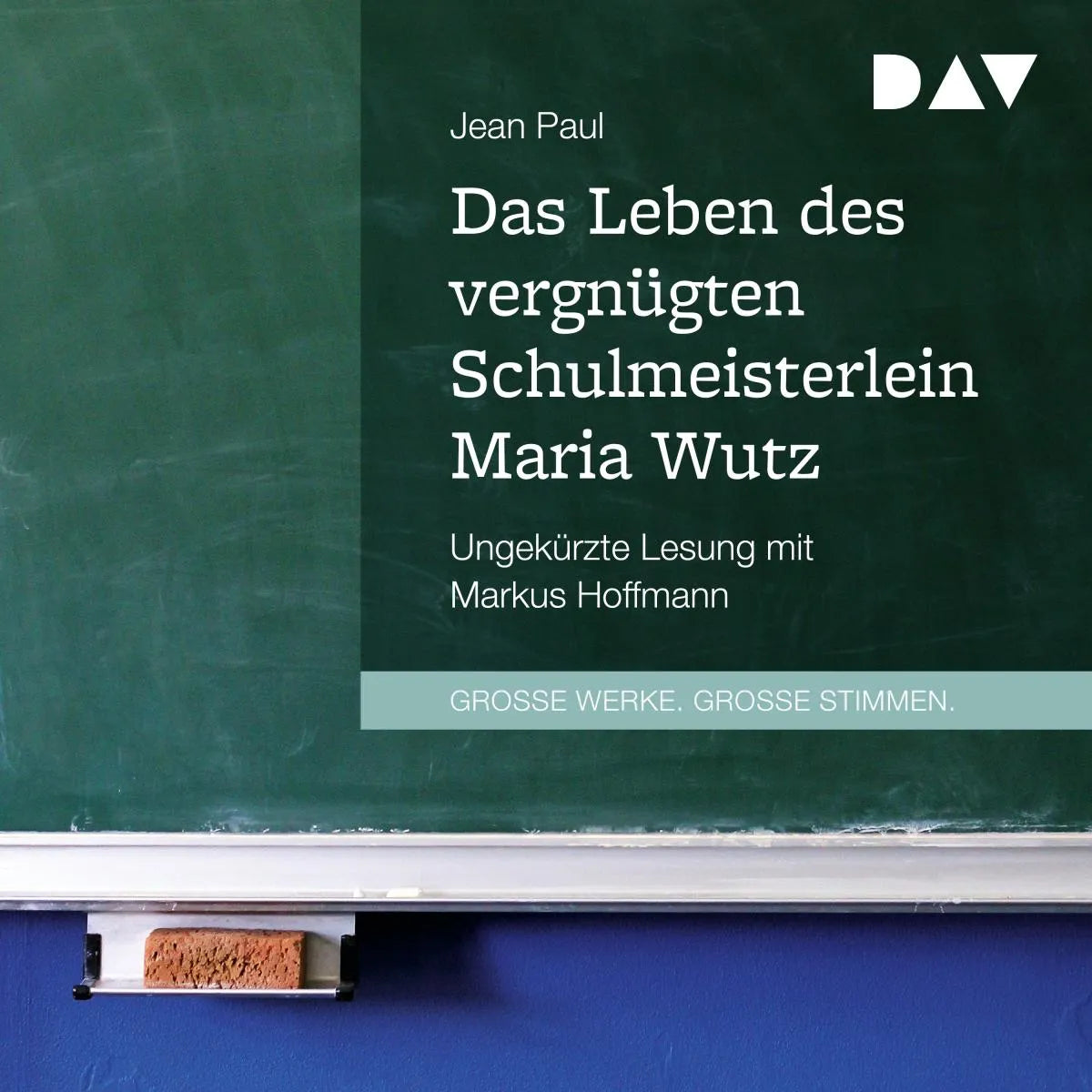 Cover: Das Leben des vergnügten Schulmeisterlein Maria Wutz (Hörbuch Download) von Jean Paul