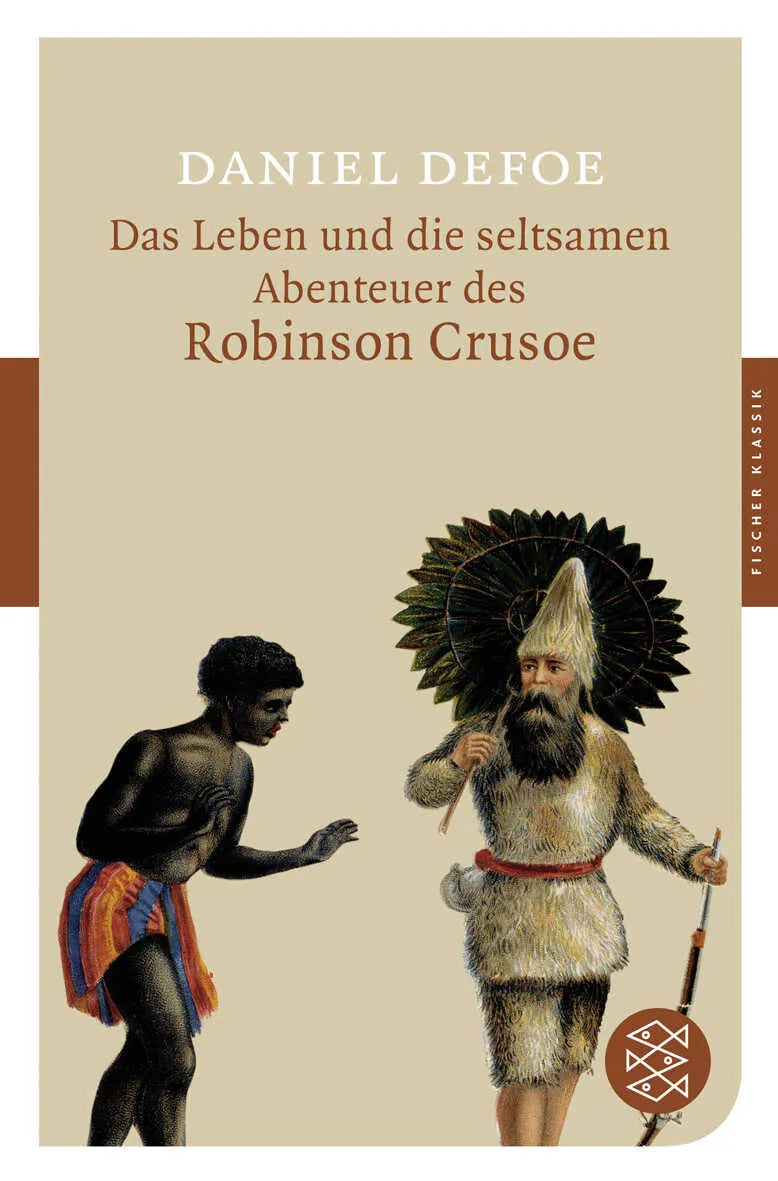 Buchcover von 'Das Leben und die seltsamen Abenteuer des Robinson Crusoe' - Taschenbuch von Daniel Defoe