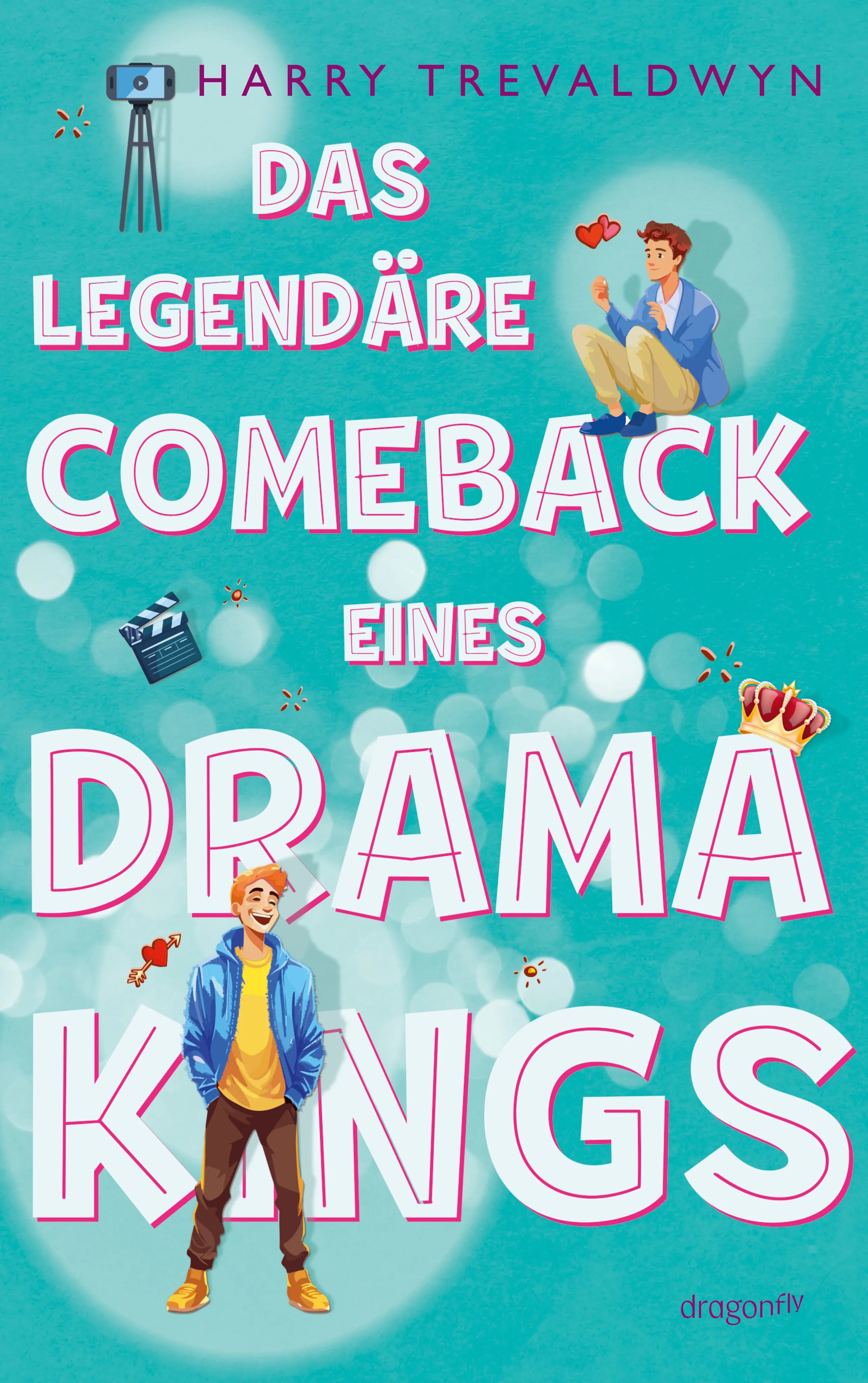 Buchcover von 'Das legendäre Comeback eines Drama Kings' - Paperback von Harry Trevaldwyn