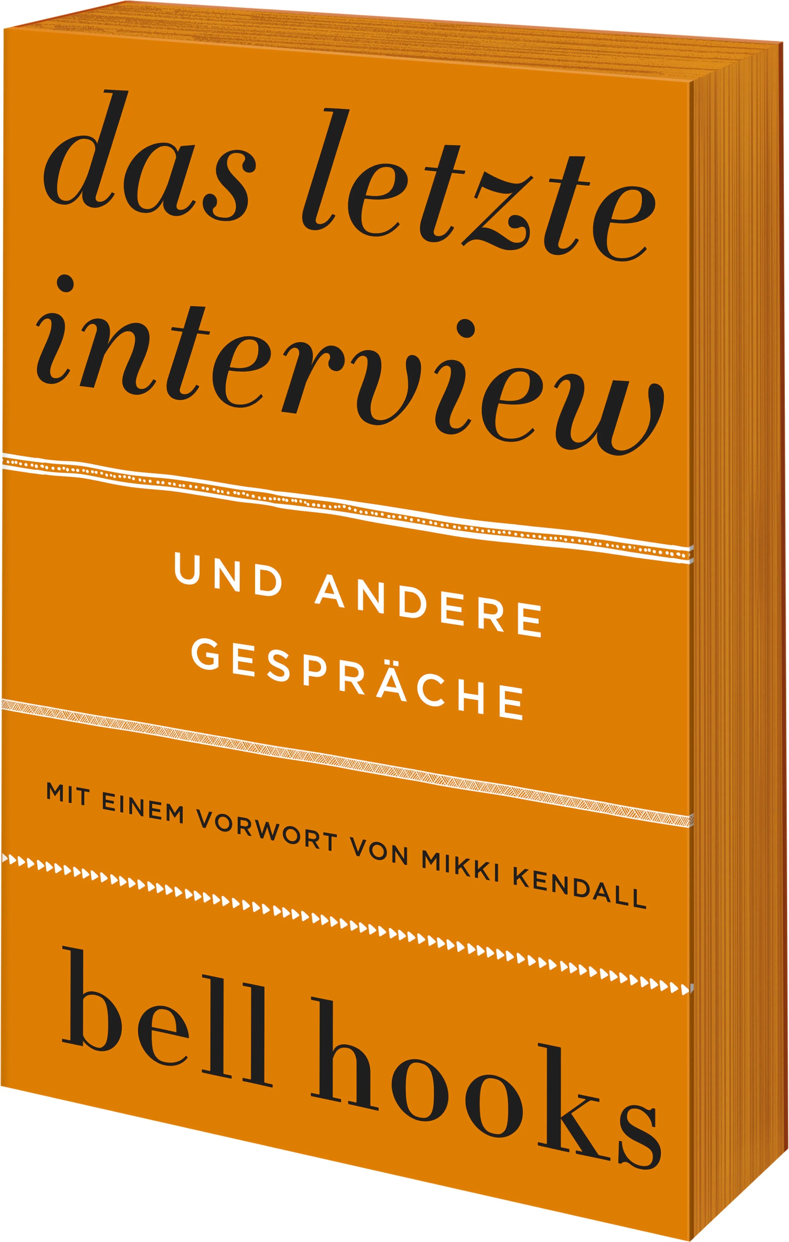 Cover: Das letzte Interview und andere Gespräche (Hardcover) von bell hooks