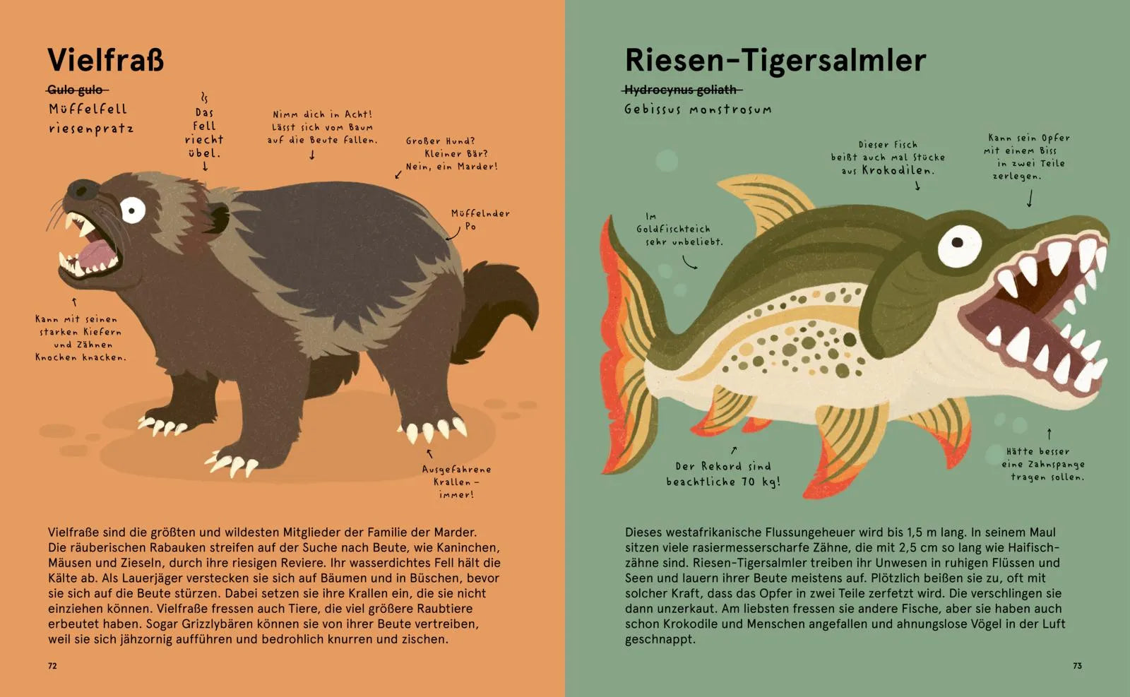 Abbildung von 'Das Lexikon gruseliger Tiere'