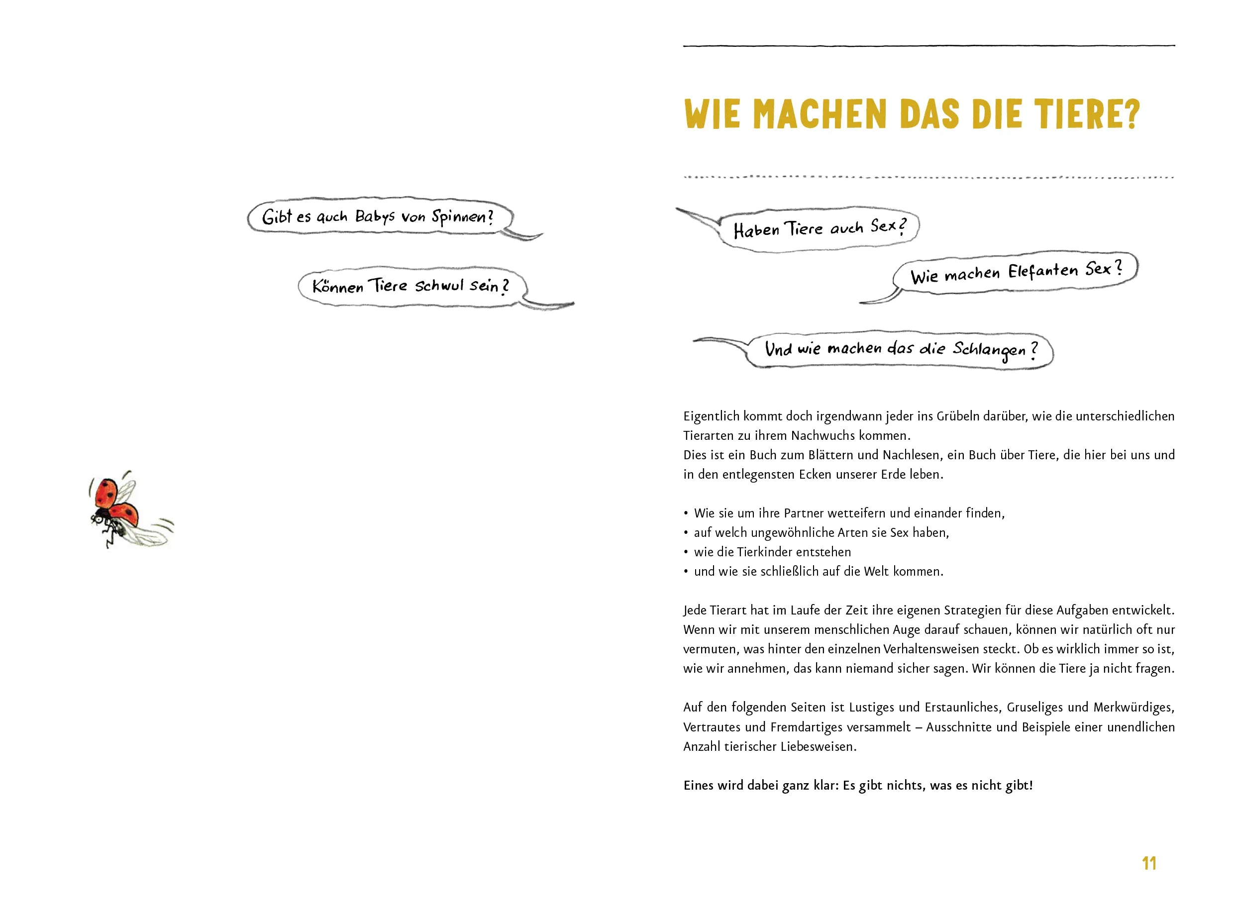 Abbildung von 'Das Liebesleben der Tiere'