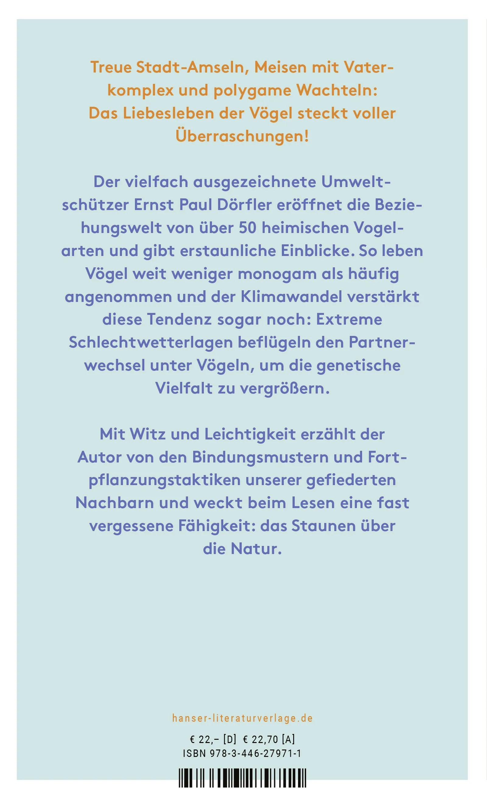 Produktansicht: Das Liebesleben der Vögel (Gebundene Ausgabe)