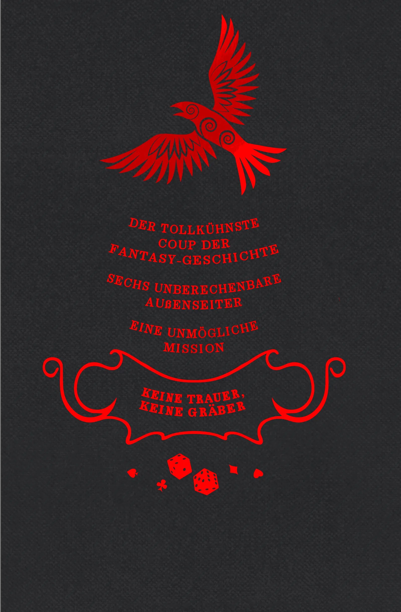 Rückseite: Das Lied der Krähen (Hardcover)