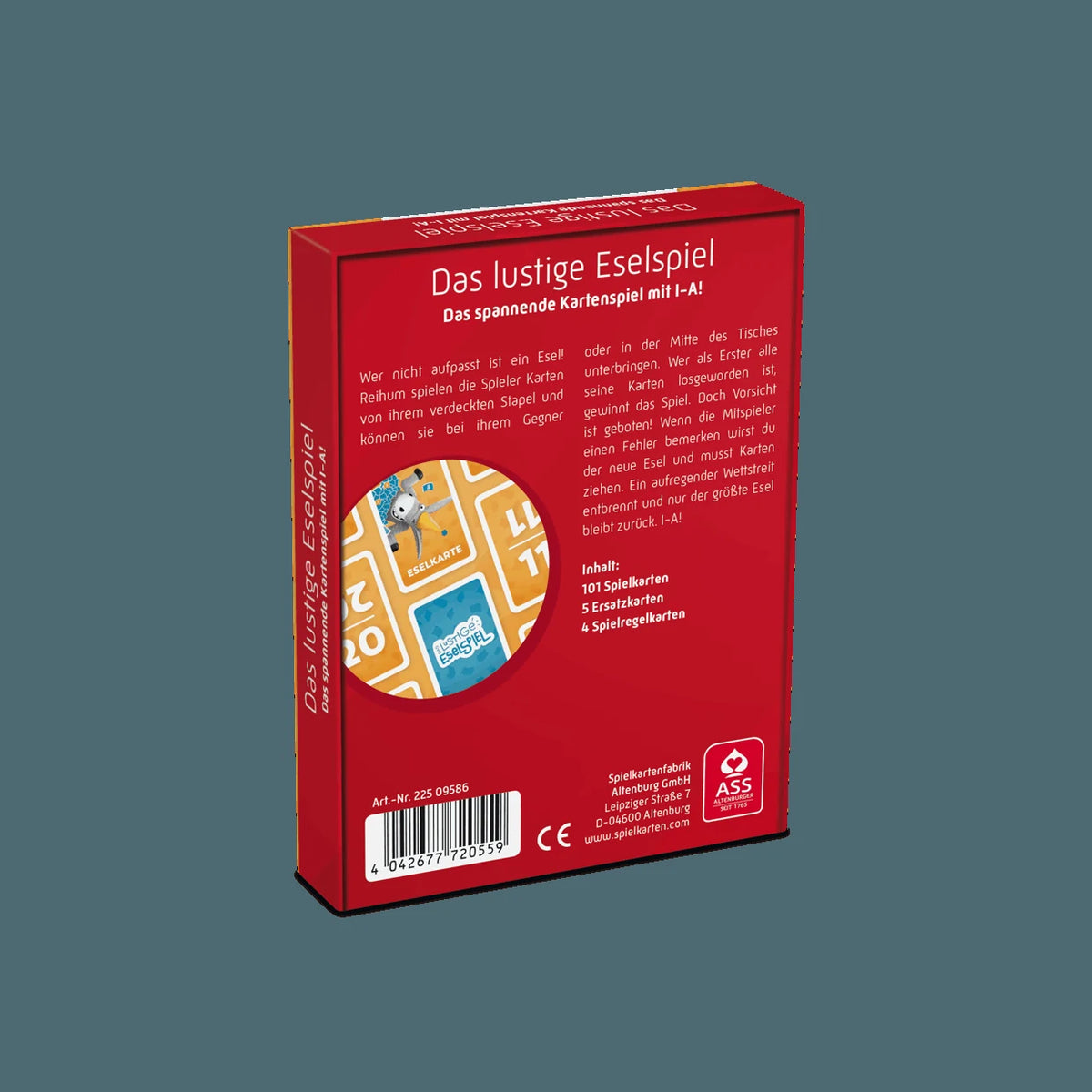 Das lustige Eselspiel – Ansicht