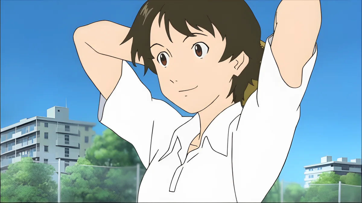Filmszene 1 aus Das Mädchen, das durch die Zeit sprang (Limitiertes Steelbook 4K) – 4K UHD Blu-ray. Regie: Mamoru Hosoda