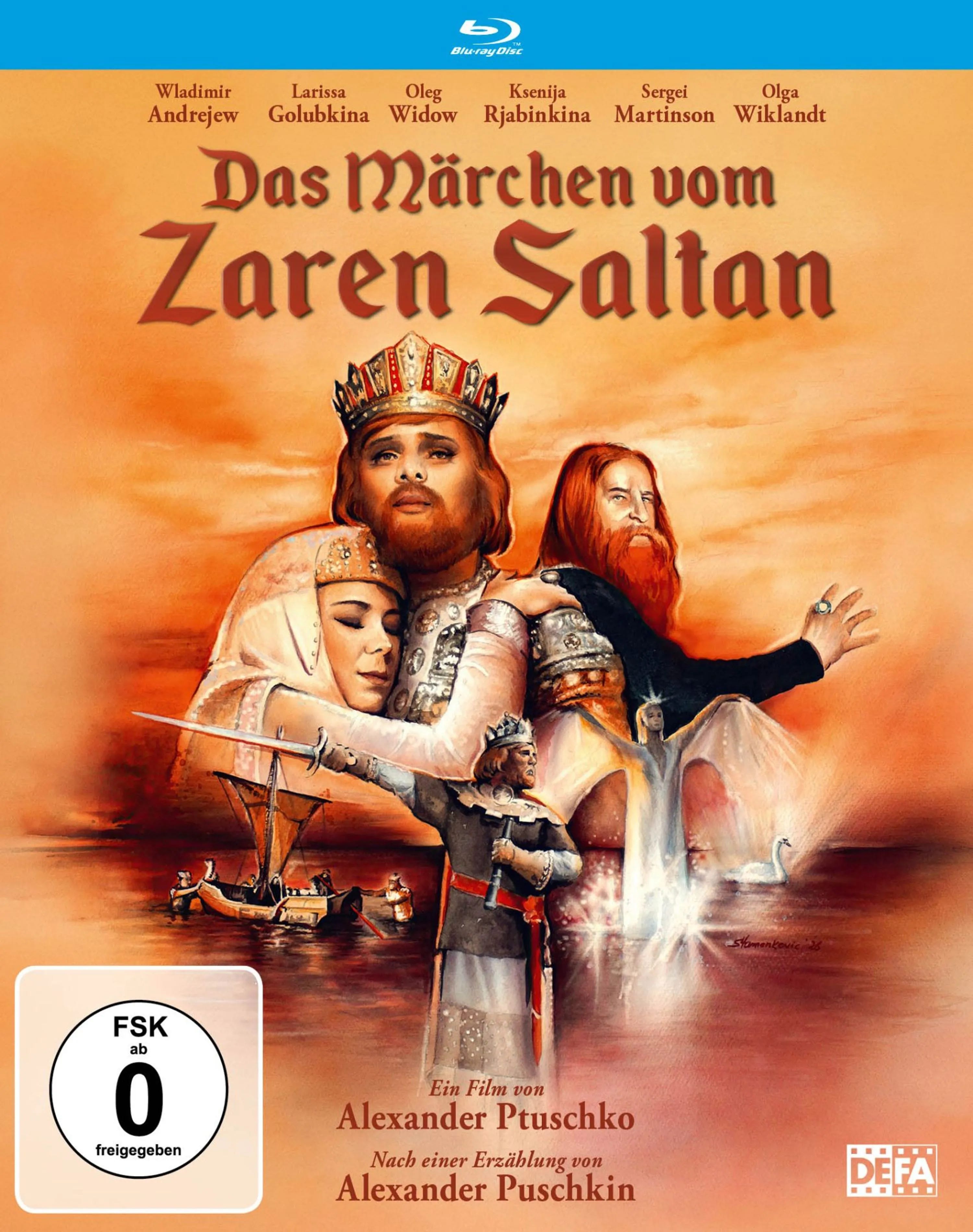 Das Märchen vom Zaren Saltan Blu-ray Filmcover