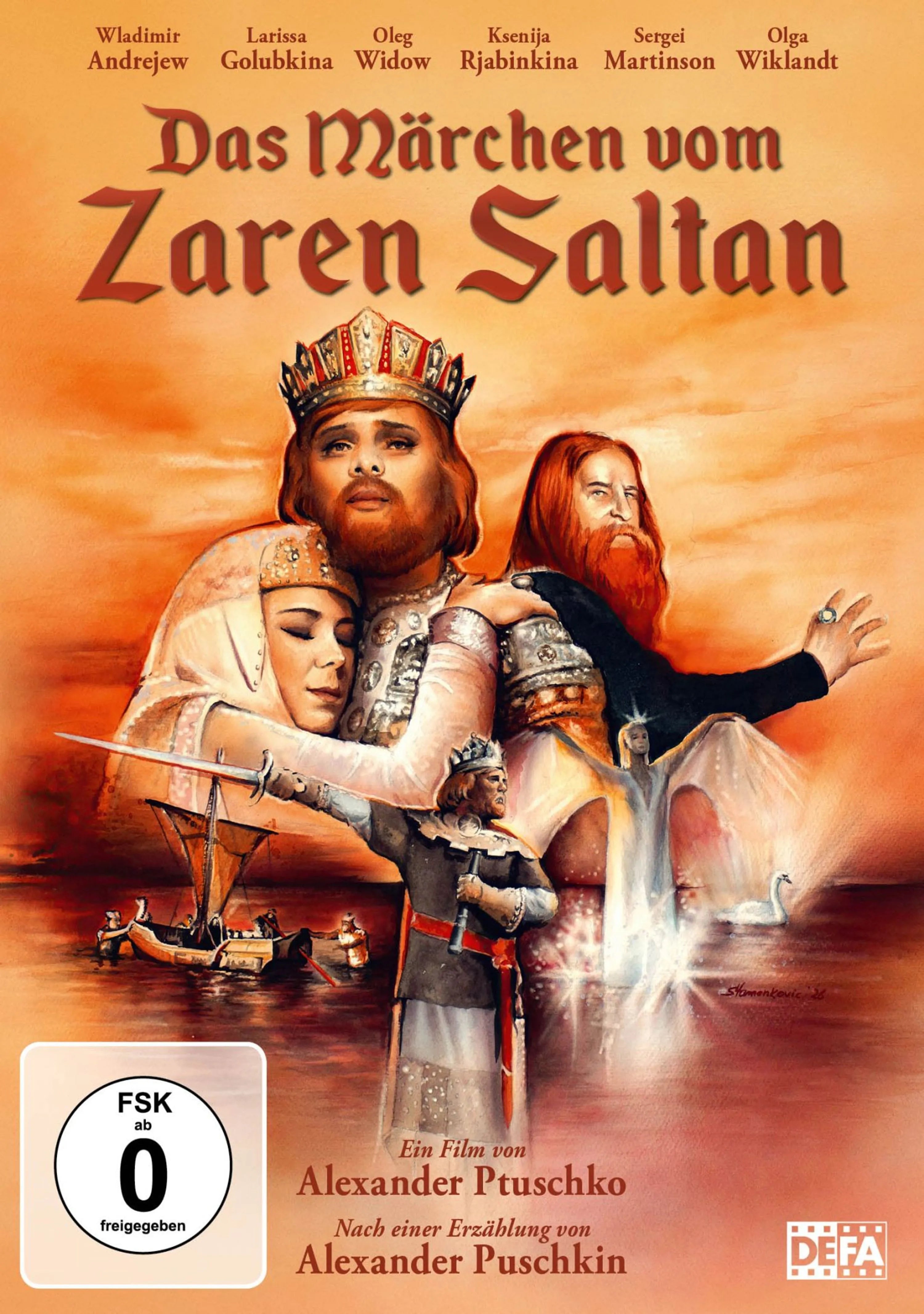 Das Märchen vom Zaren Saltan DVD Filmcover