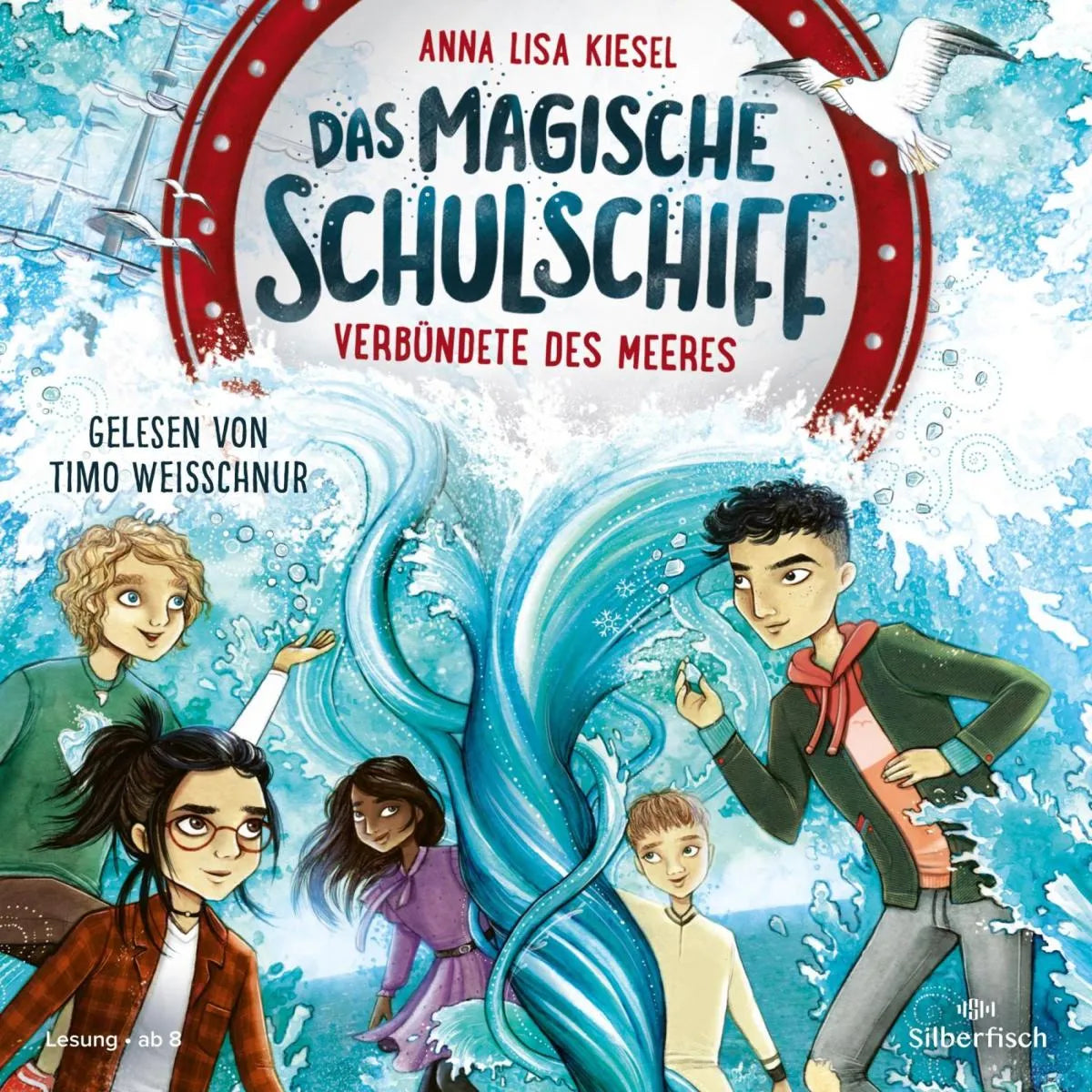 Cover: Das magische Schulschiff 1: Verbündete des Meeres (Hörbuch Download) von Anna Lisa Kiesel