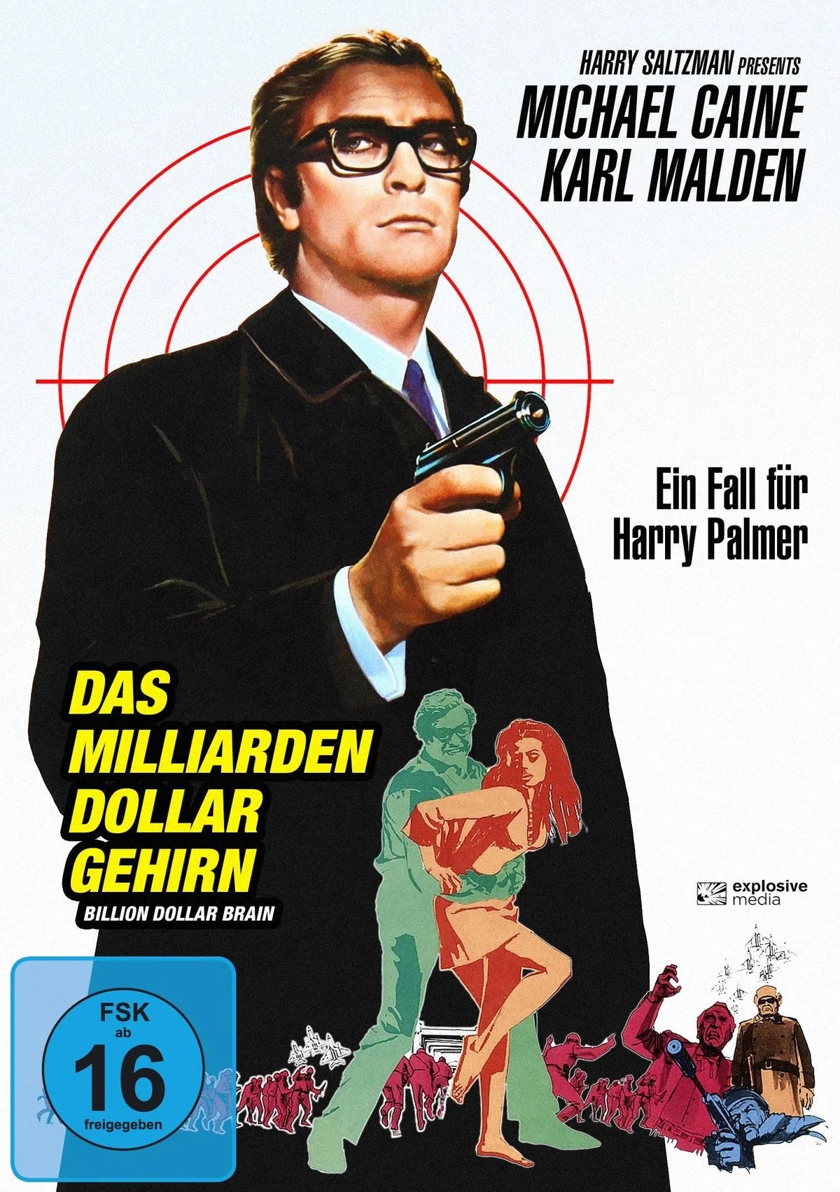 Das Milliarden Dollar Gehirn - DVD