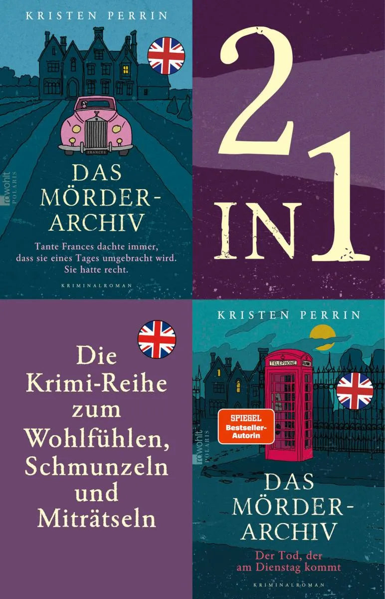 Cover: Das Mörderarchiv: 2in1 Bundle (E-Book) von Kristen Perrin