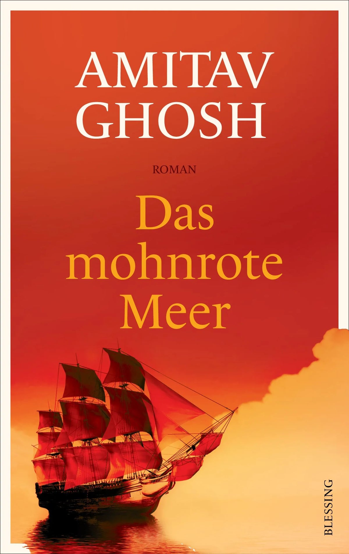 Cover: Das mohnrote Meer (Taschenbuch) von Amitav Ghosh