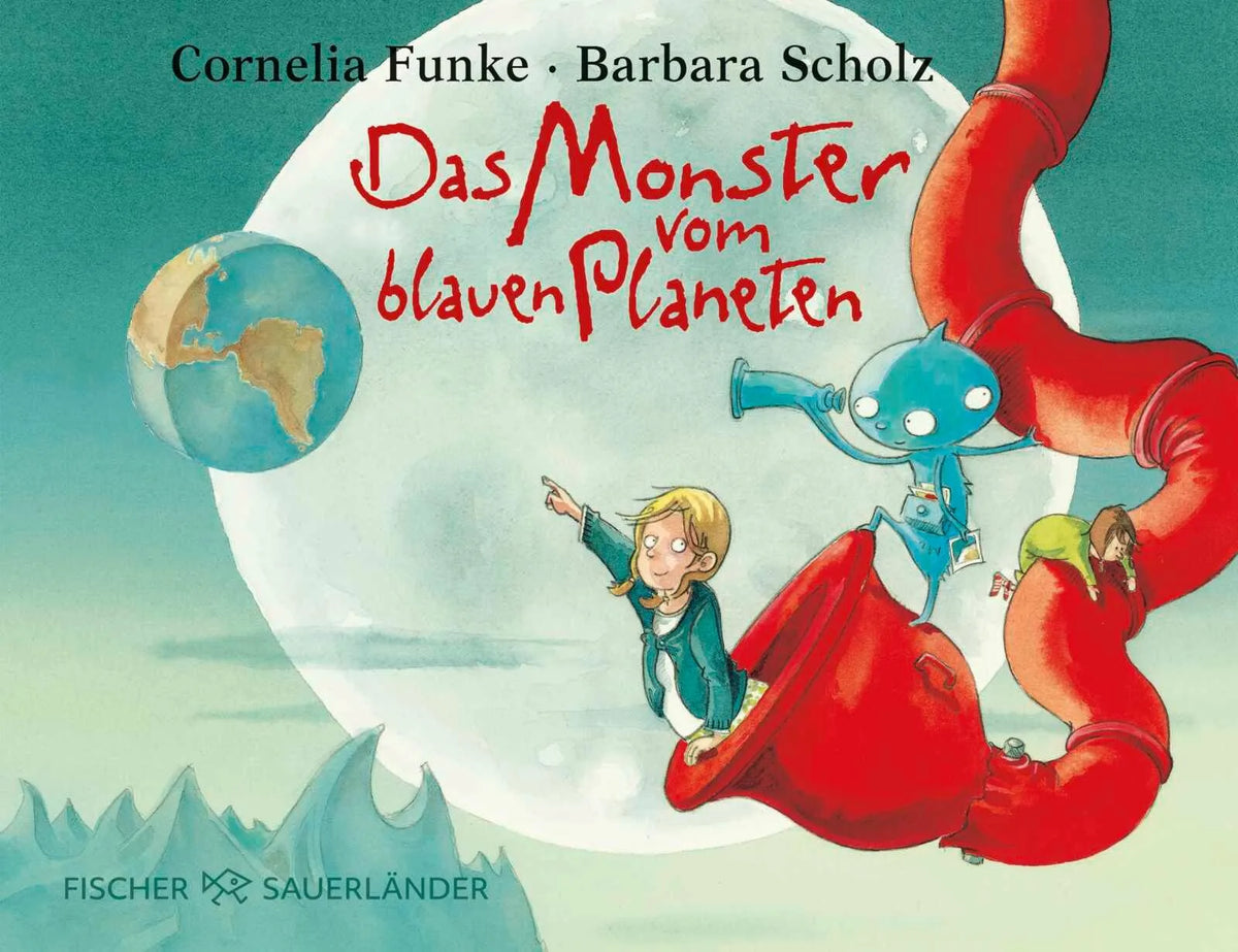 Cover: Das Monster vom blauen Planeten (Taschenbuch) von Cornelia Funke