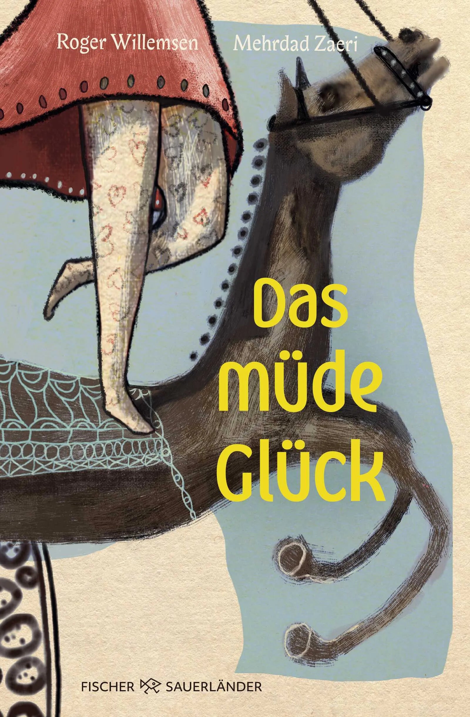 Buchcover von 'Das müde Glück' - Gebundene Ausgabe von Roger Willemsen