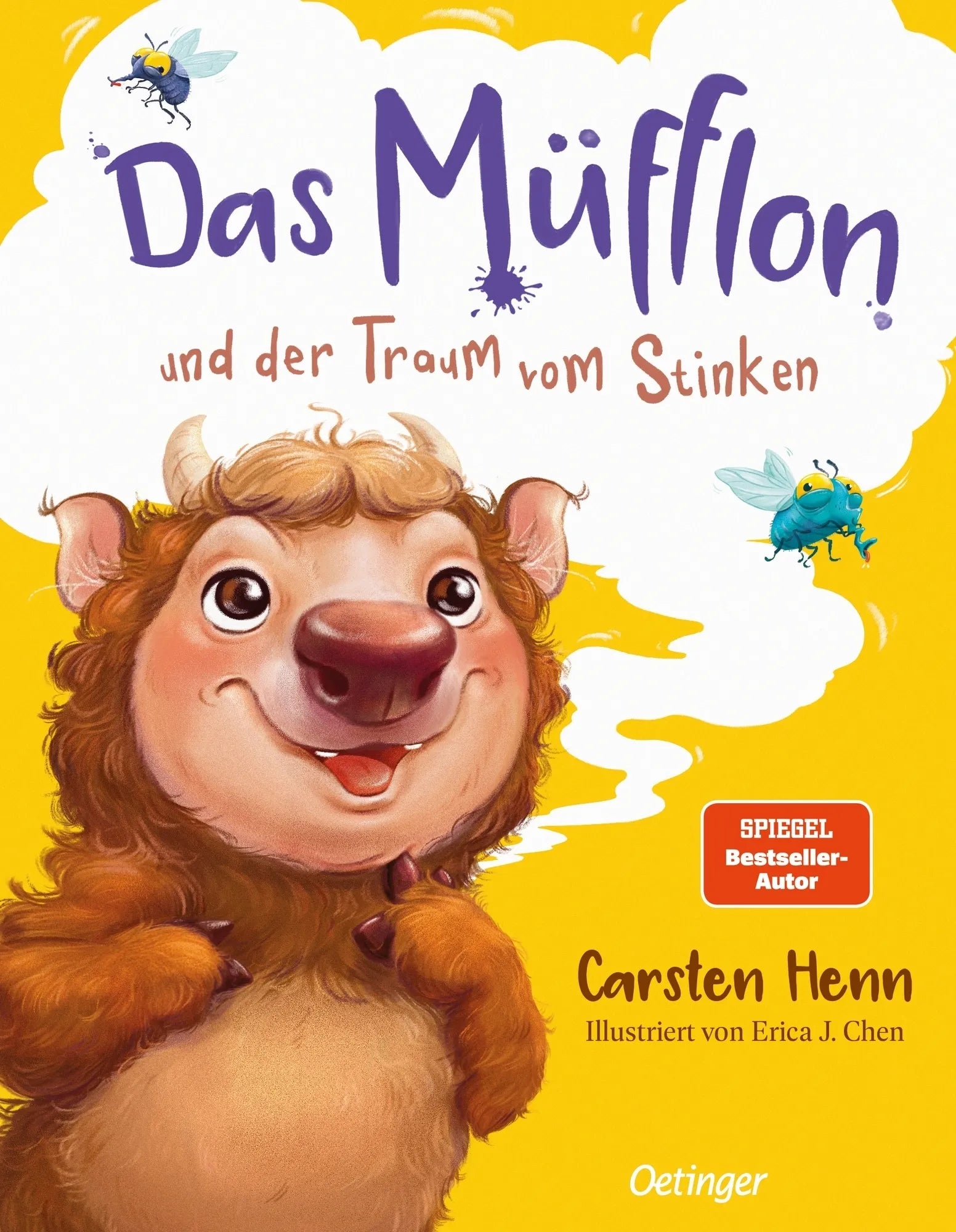 Buchcover von 'Das Müfflon und der Traum vom Stinken' - Gebundene Ausgabe von Carsten Henn
