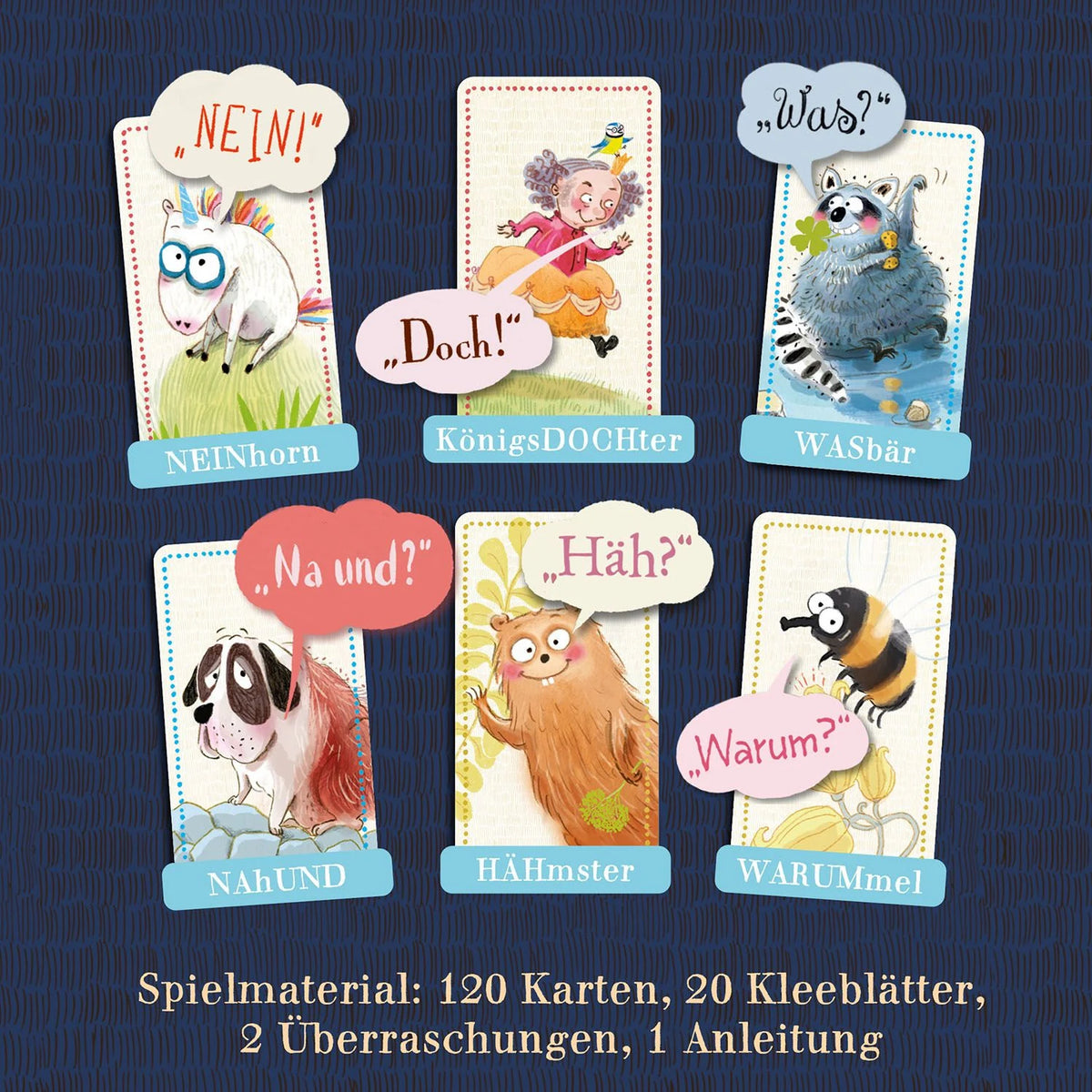 Das NEINhorn Kartenspiel – Ansicht