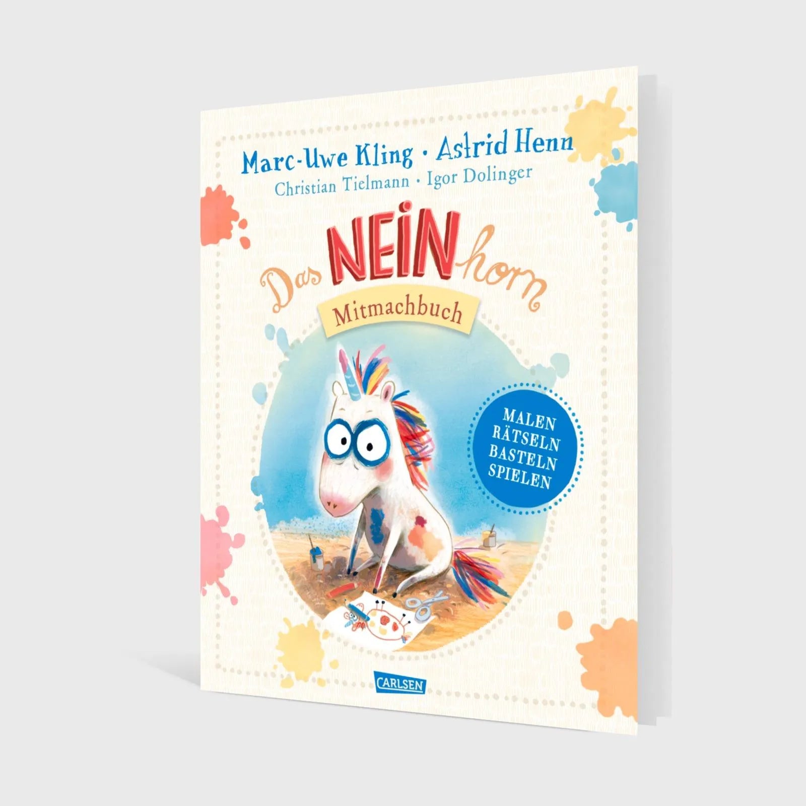 Detailansicht: Das NEINhorn Mitmachbuch (Taschenbuch)