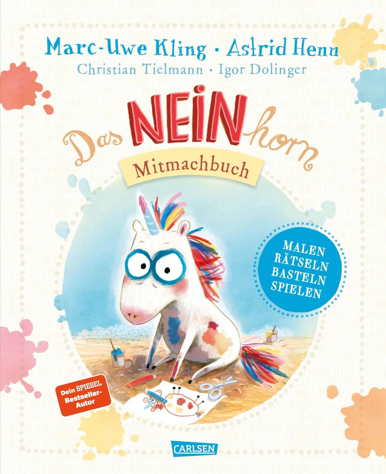 Cover: Das NEINhorn Mitmachbuch (Taschenbuch) von Marc-Uwe Kling