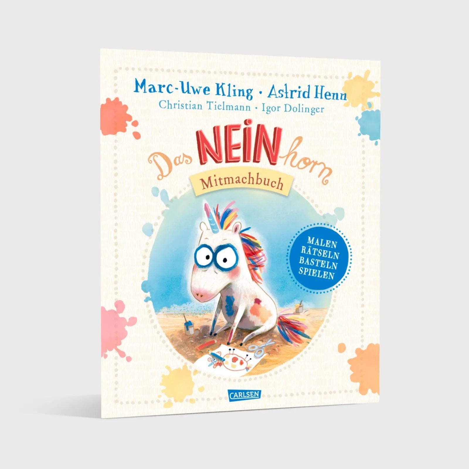Detailansicht: Das NEINhorn Mitmachbuch (Taschenbuch)