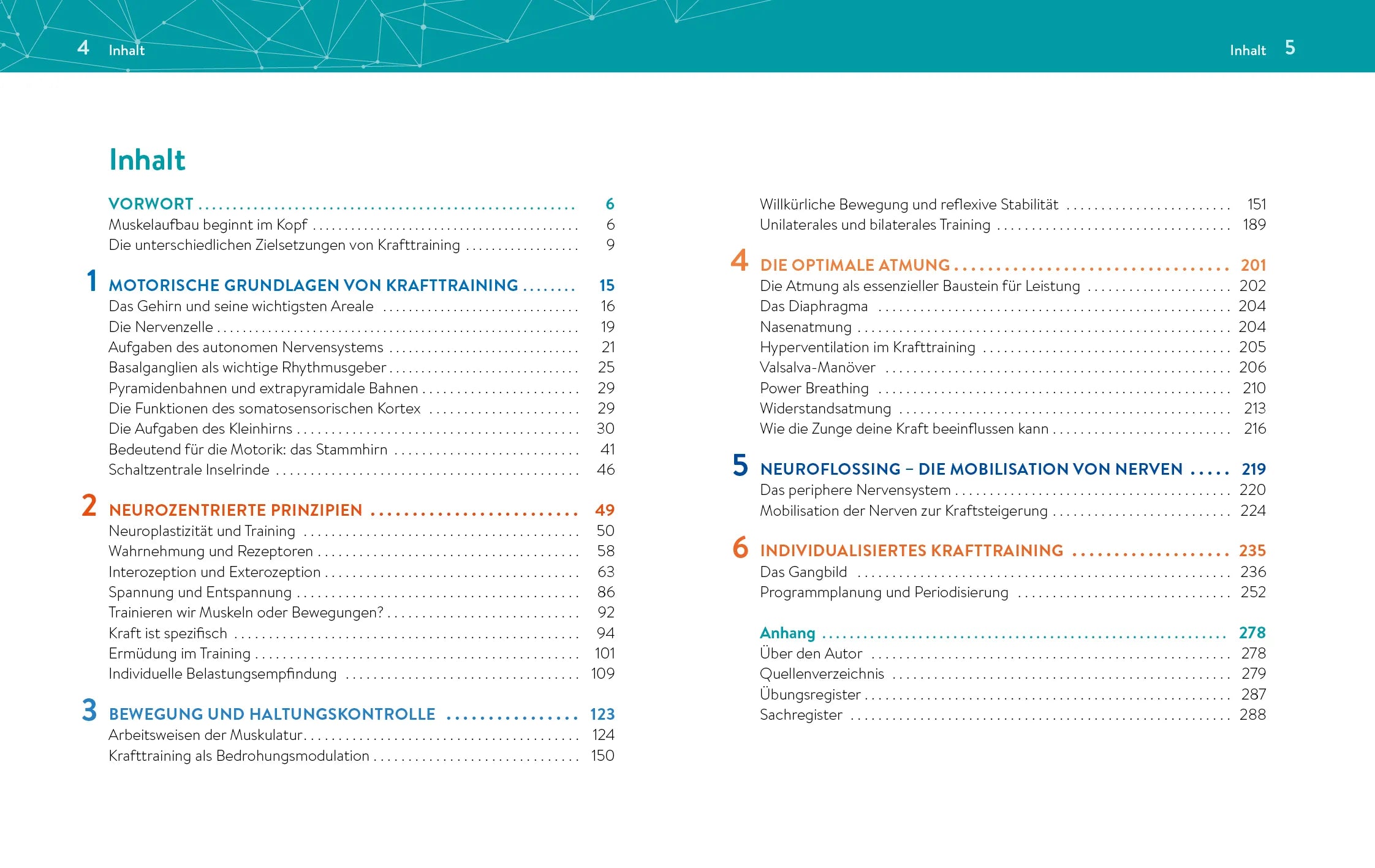 Innenansicht von 'Das neue Krafttraining' - Taschenbuch