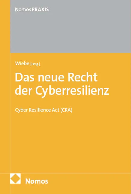 Cover: Das neue Recht der Cyberresilienz (E-Book)