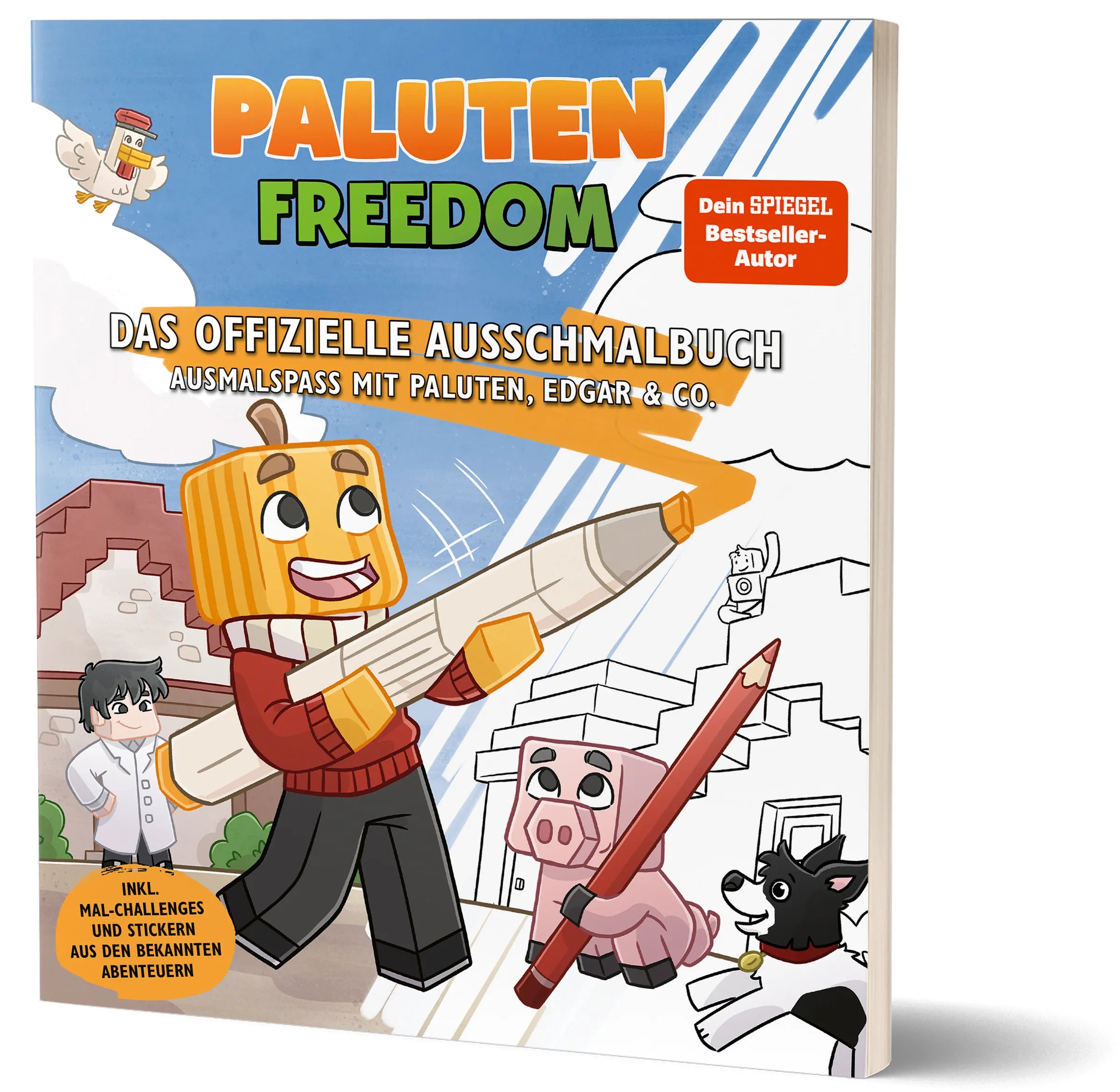 Buchcover von 'Das offizielle Ausschmalbuch' - Paperback von Paluten