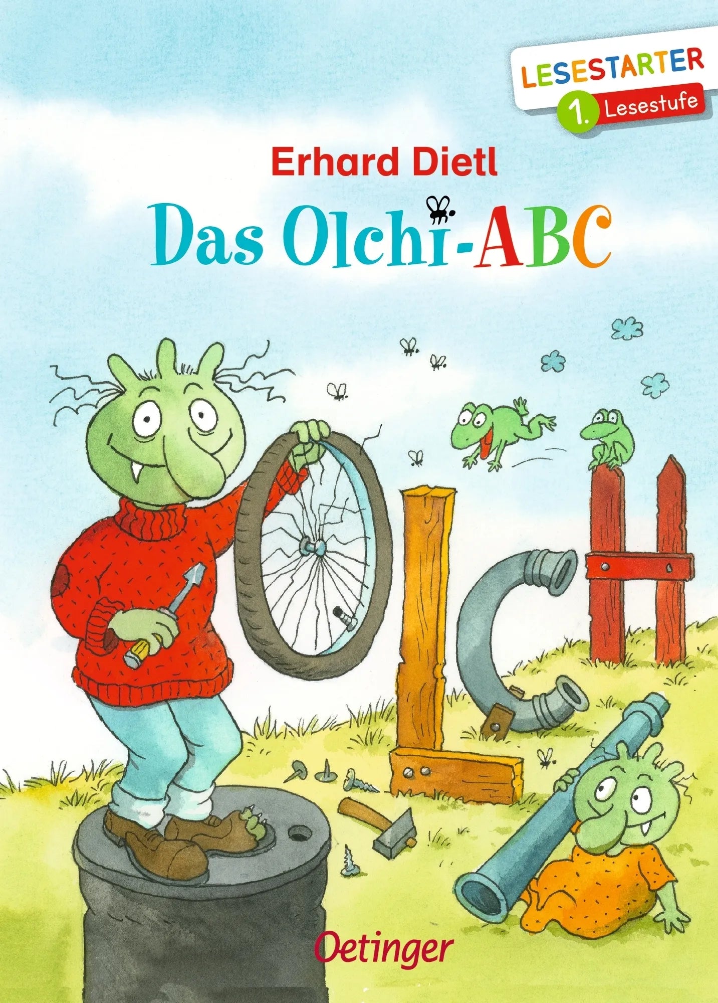 Buchcover von 'Das Olchi-ABC' - Gebundene Ausgabe von Erhard Dietl