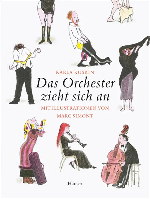 Buchcover von 'Das Orchester zieht sich an' - Gebundene Ausgabe von Karla Kuskin