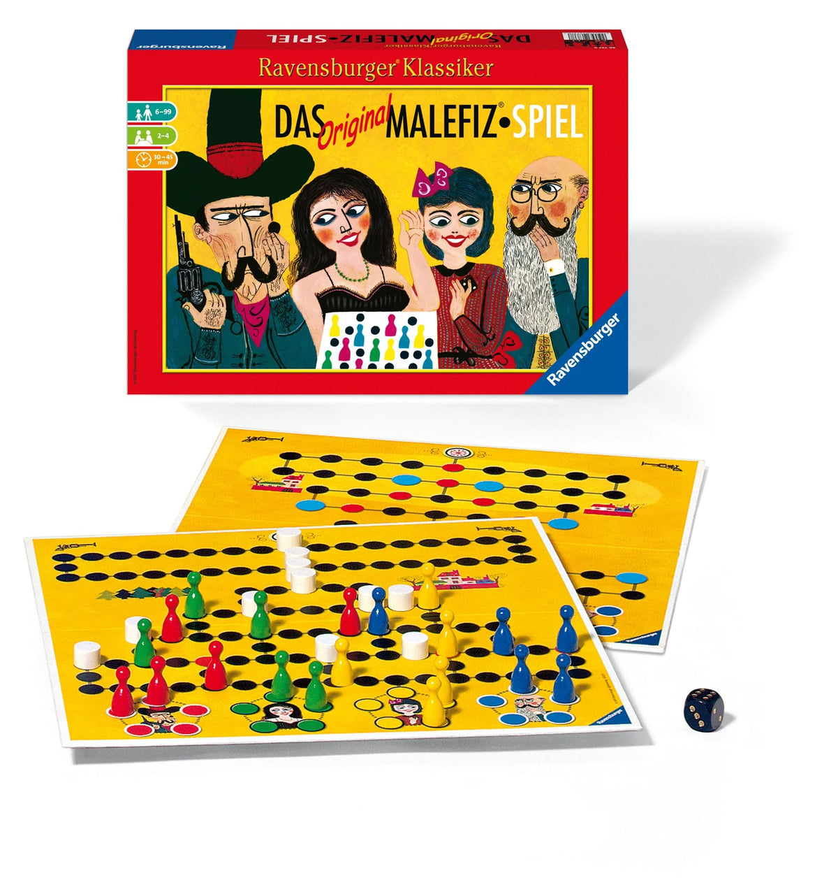 Das Original Malefiz®-Spiel - Gesellschaftsspiel & Brettspiel ab 6 Jahre – Ansicht