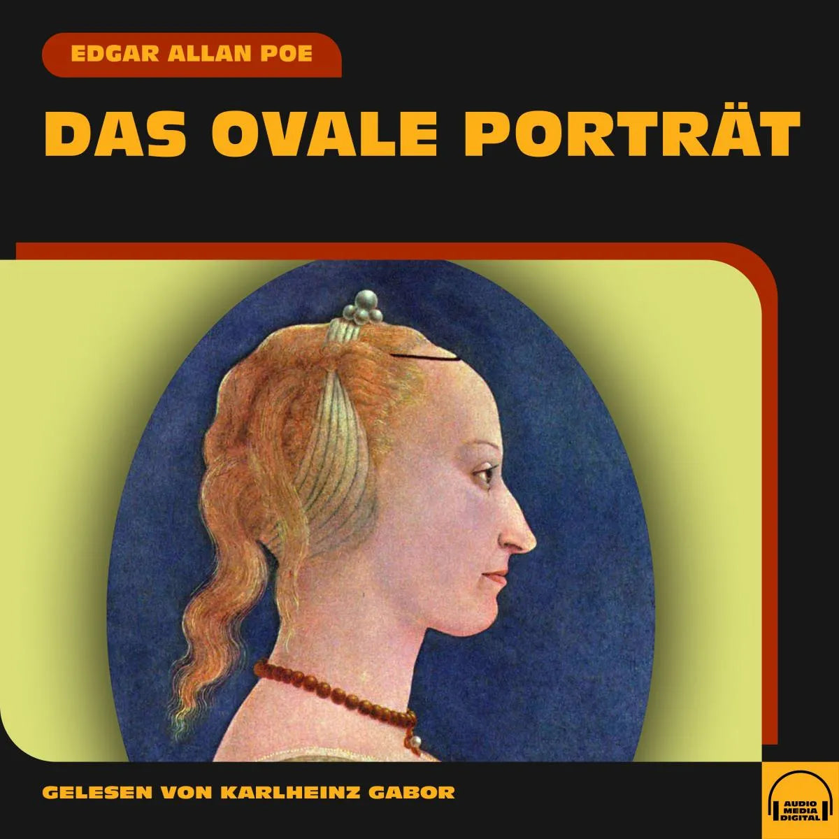 Cover: Das ovale Porträt (Hörbuch Download) von Edgar Allan Poe