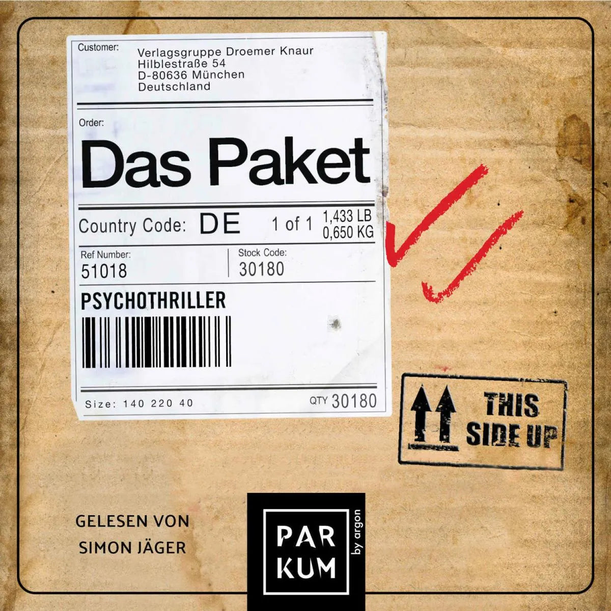 Cover: Das Paket (Hörbuch Download) von Sebastian Fitzek